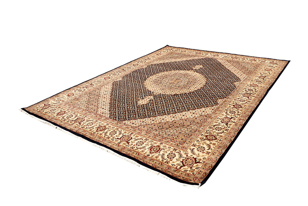 Black Tabriz 7' 11 x 10' 10 - No. 68565 - ALRUG Rug Store