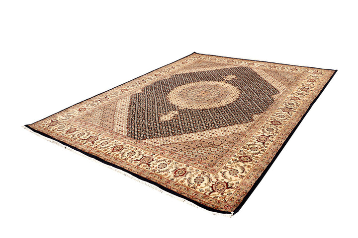 Black Tabriz 7' 11 x 10' 10 - No. 68565 - ALRUG Rug Store