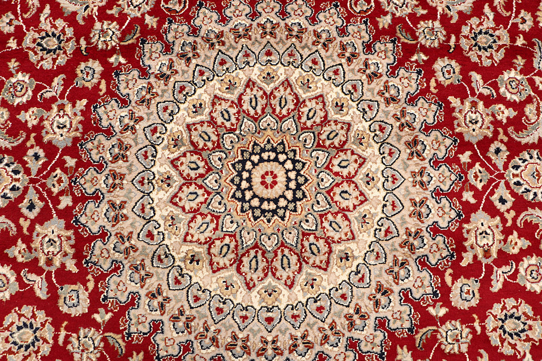 Firebrick Isfahan 7' 10 x 10' 2 - No. 68568 - ALRUG Rug Store