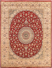 Firebrick Isfahan 7' 10 x 10' 2 - No. 68568 - ALRUG Rug Store
