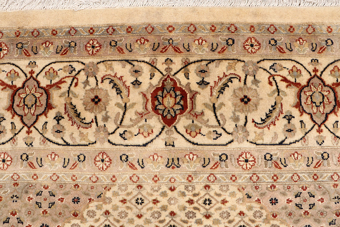 Blanched Almond Tabriz 8' x 11' 2 - No. 68570 - ALRUG Rug Store