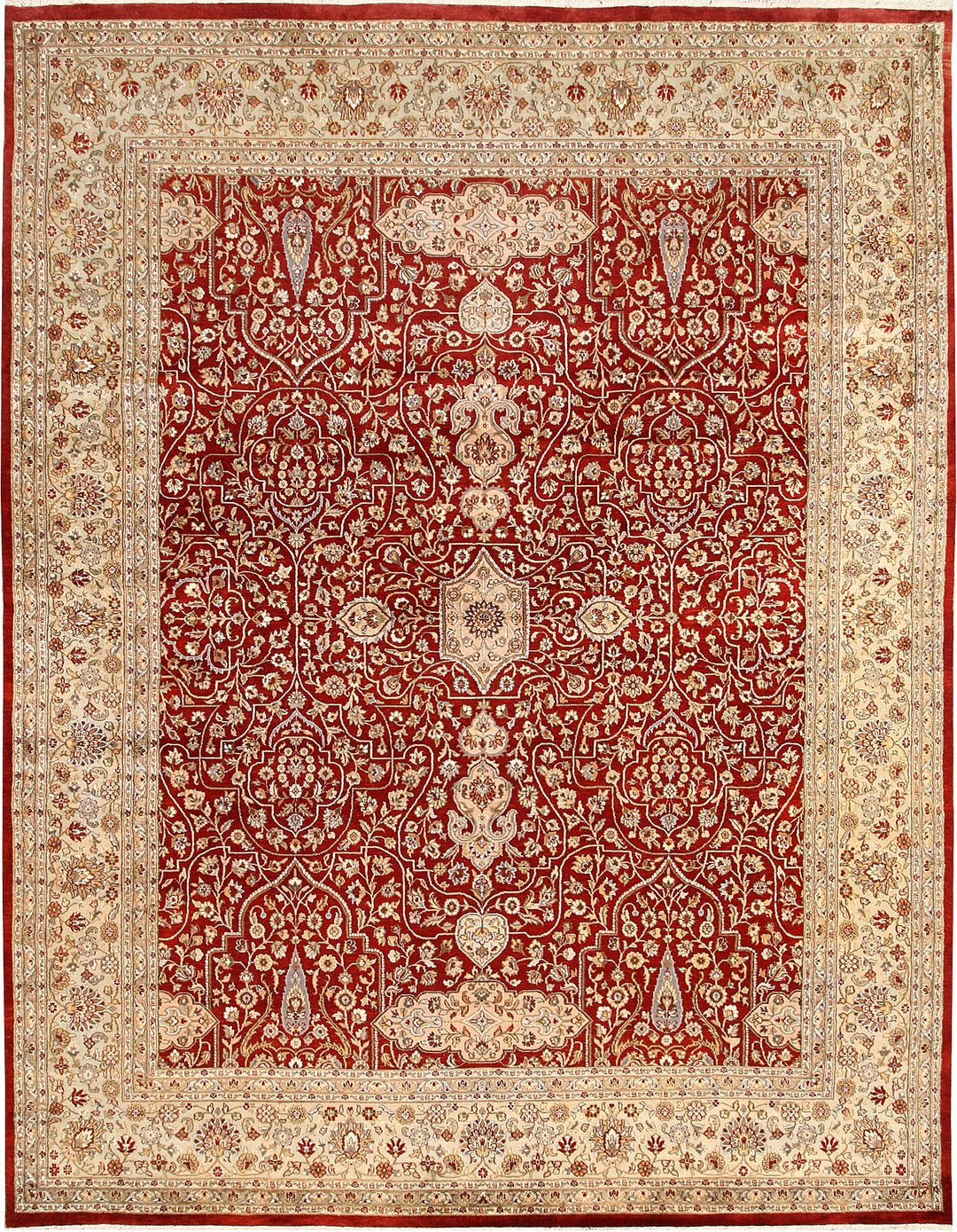 Firebrick Mahal 7' 11 x 10' 1 - No. 68571 - ALRUG Rug Store