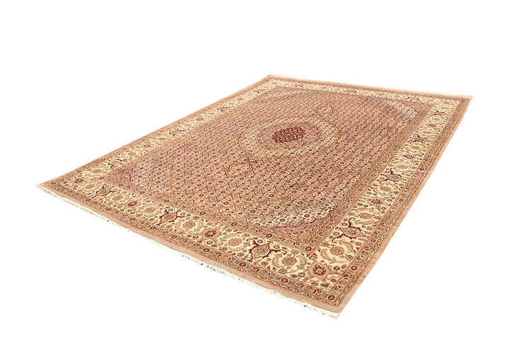 Peach Puff Tabriz 8'  1" x 10'  9" - No. QA14282