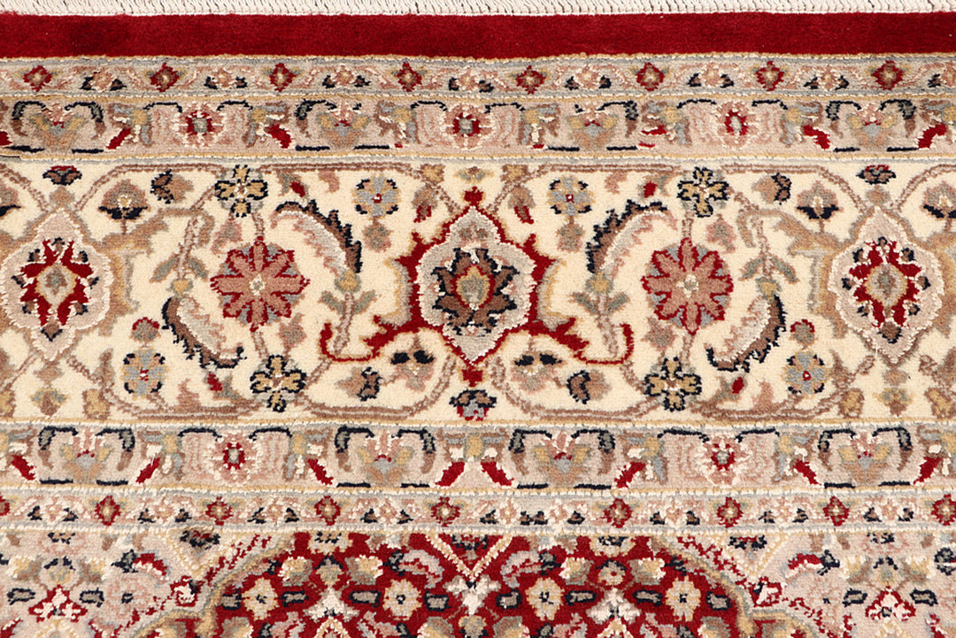 Dark Red Tabriz 8'  x" 10'  6" - No. QA35552