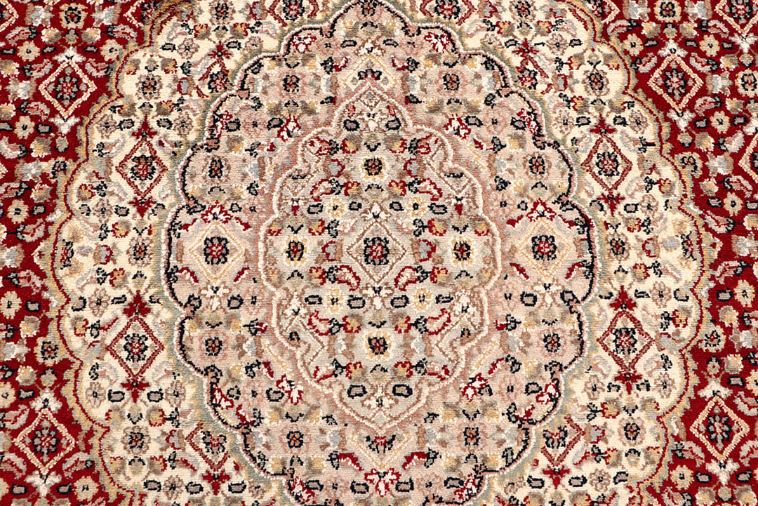 Dark Red Tabriz 8'  x" 10'  6" - No. QA35552