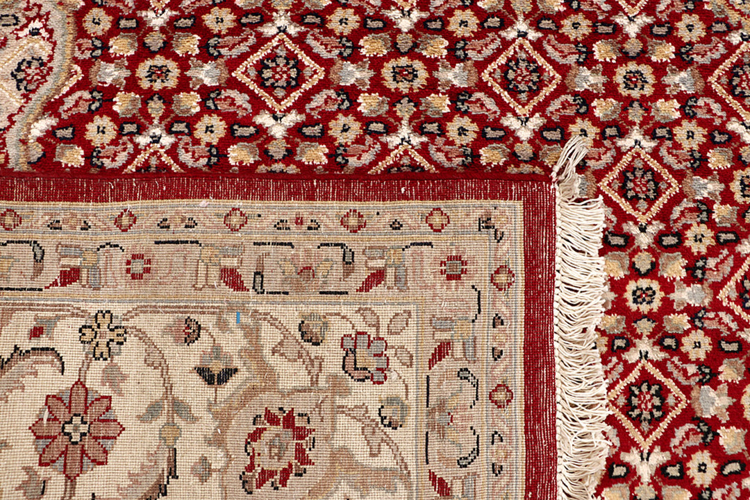 Dark Red Tabriz 8'  x" 10'  6" - No. QA35552