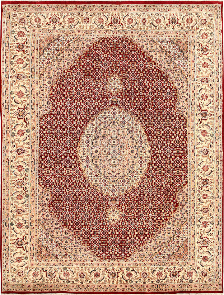 Dark Red Tabriz 8'  x" 10'  6" - No. QA35552