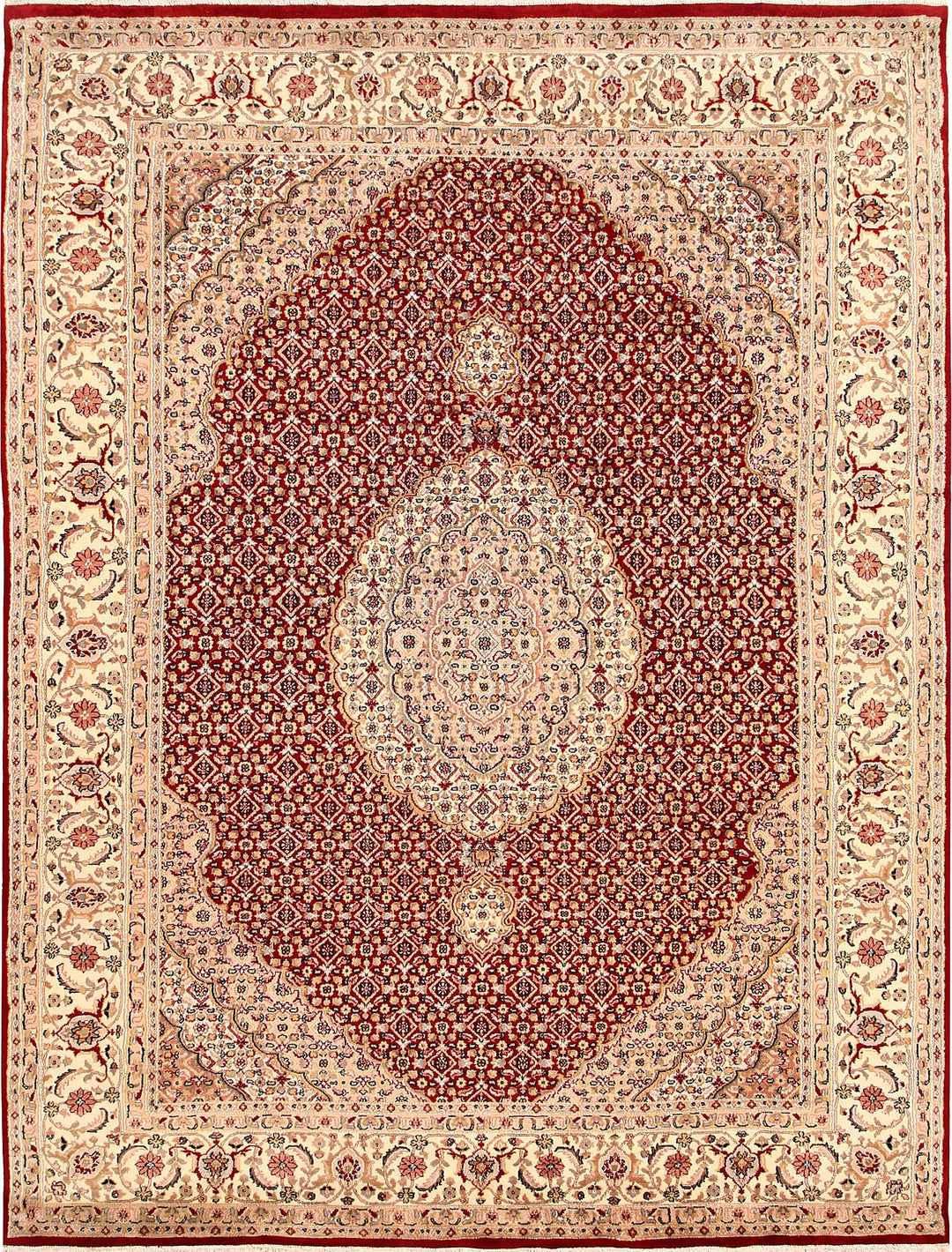 Dark Red Tabriz 8' x 10' 6 - No. 68574 - ALRUG Rug Store