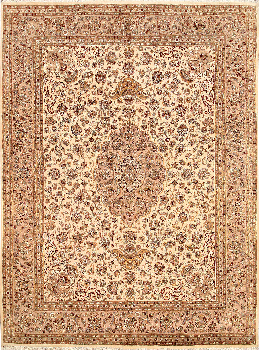 Cornsilk Isfahan 7' 11 x 10' 8 - No. 68575 - ALRUG Rug Store