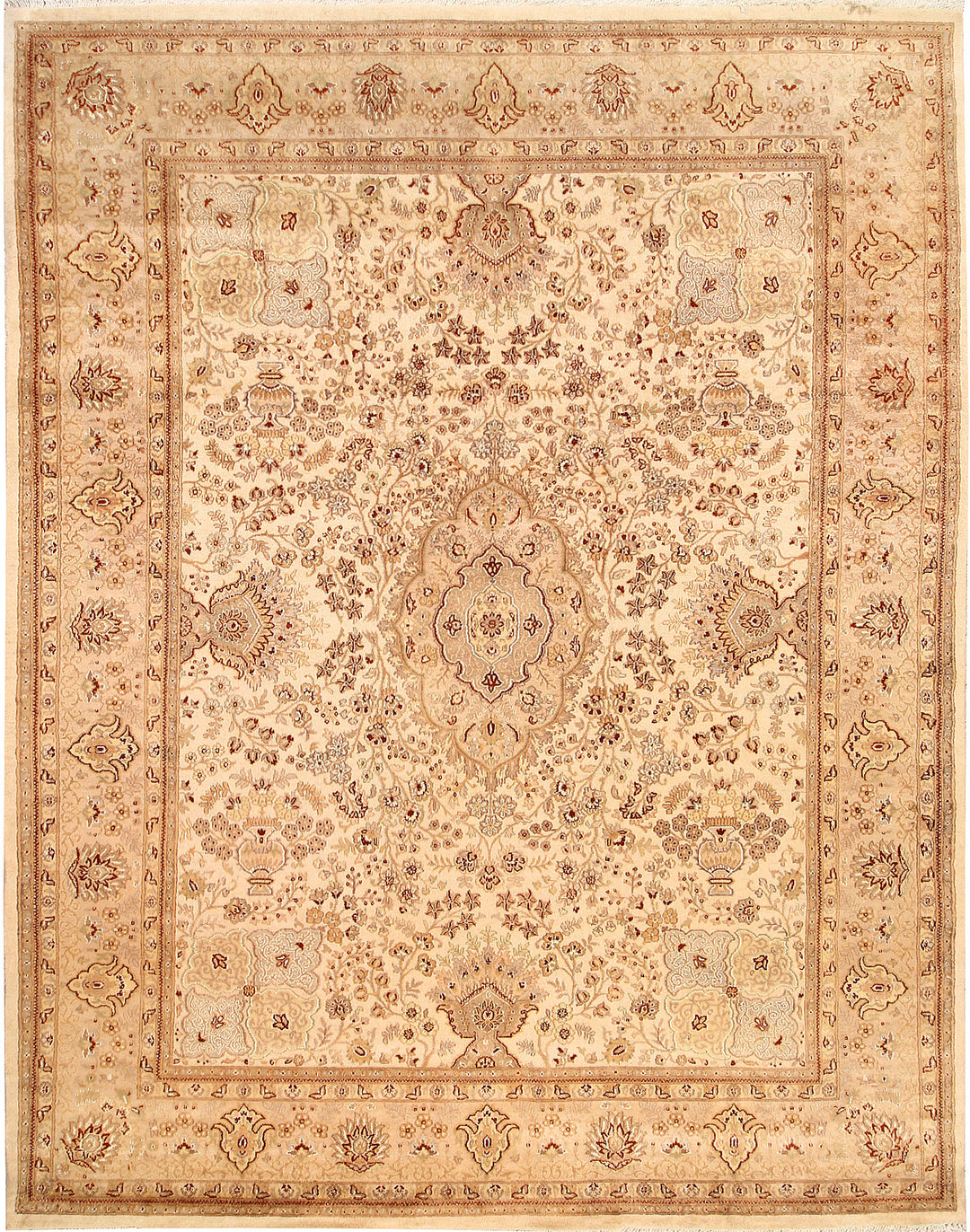 Blanched Almond Isfahan 8' x 10' 1 - No. 68577 - ALRUG Rug Store