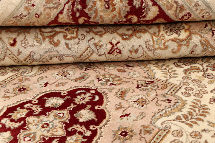 Blanched Almond Isfahan 8' x 10' 2 - No. 68578 - ALRUG Rug Store