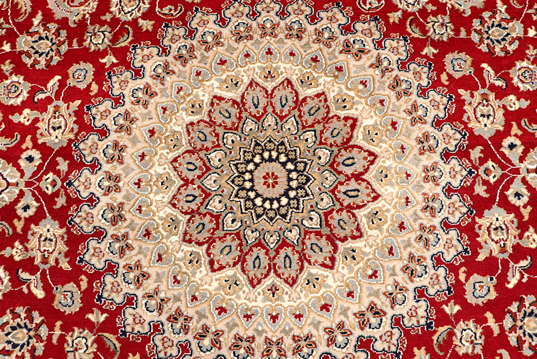 Firebrick Isfahan 7' 10 x 10' 3 - No. 68579 - ALRUG Rug Store