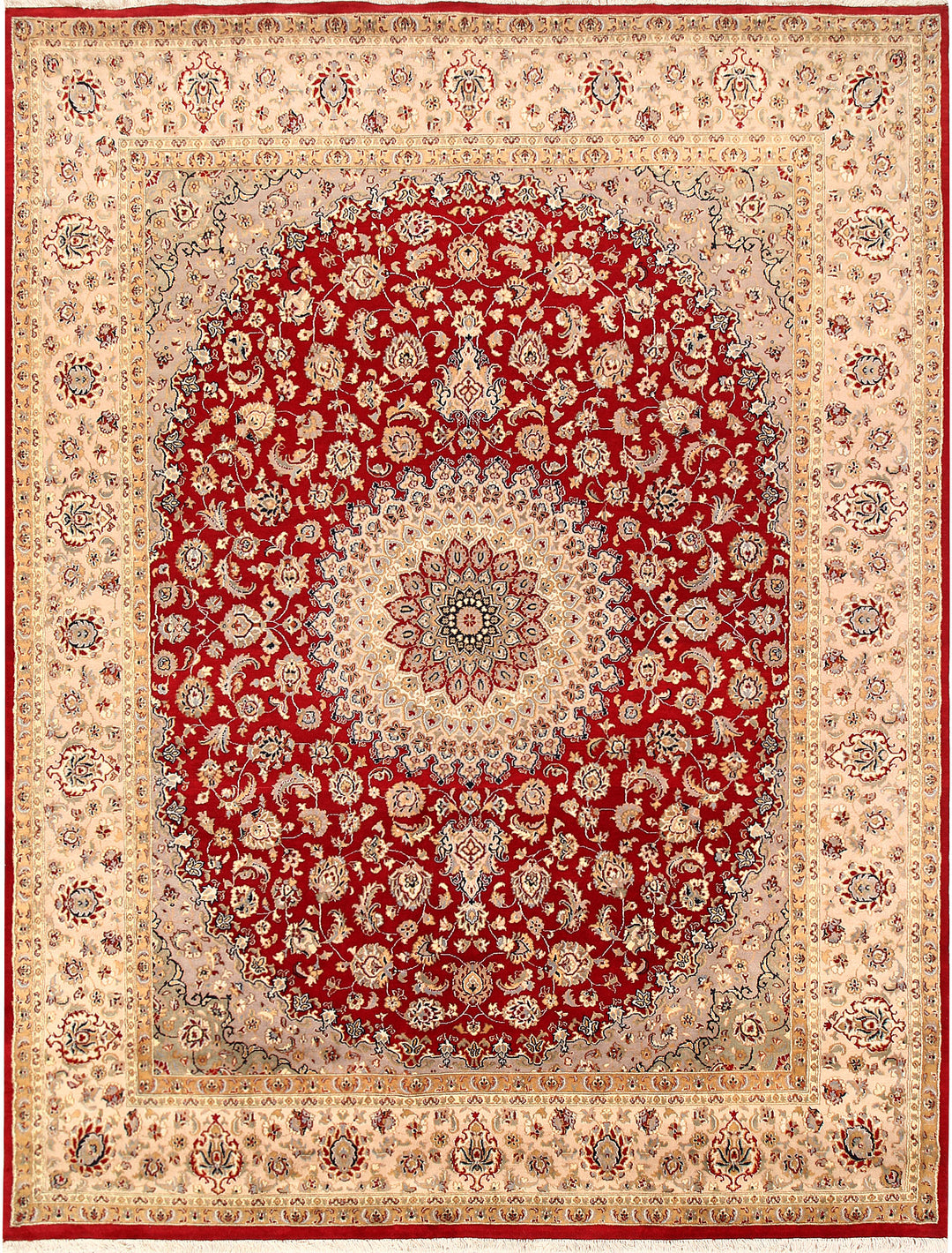 Firebrick Isfahan 7' 10 x 10' 3 - No. 68579 - ALRUG Rug Store
