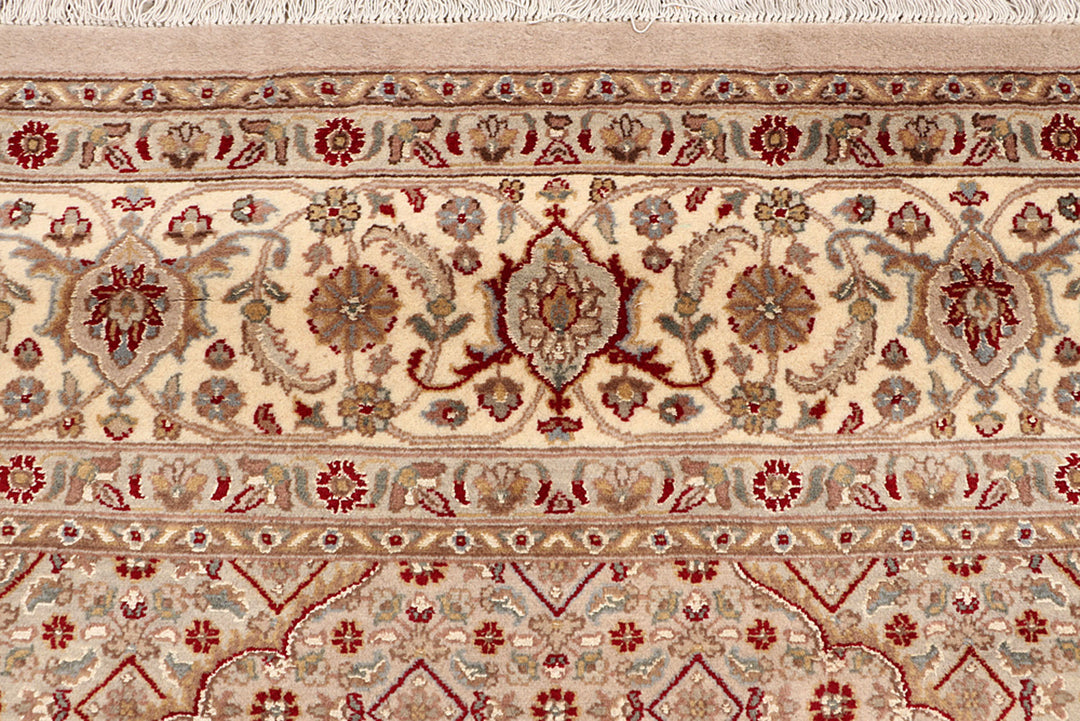 Peach Puff Tabriz 8' x 10' 8 - No. 68580 - ALRUG Rug Store