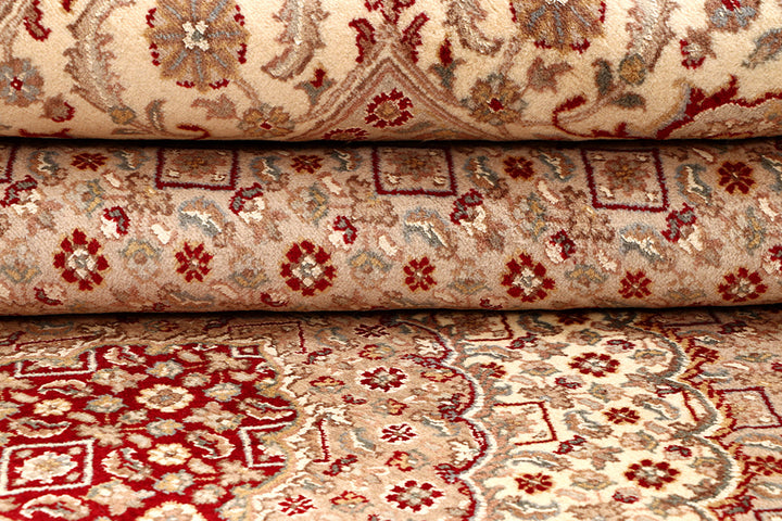 Peach Puff Tabriz 8'  x" 10'  8" - No. QA40716