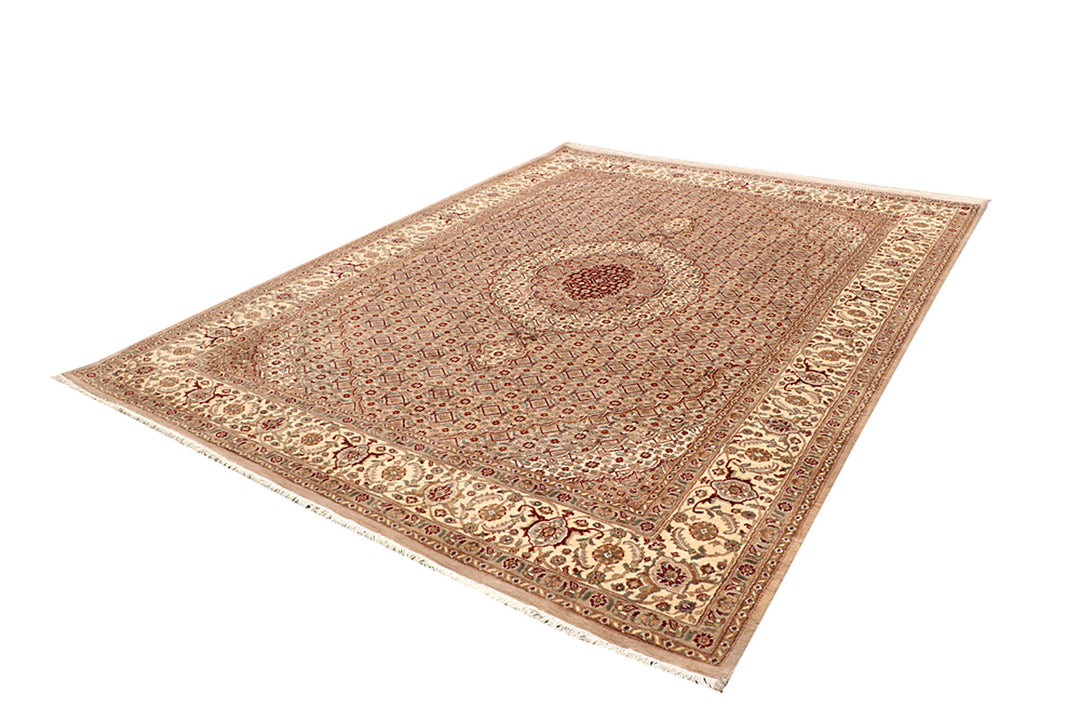 Peach Puff Tabriz 8'  x" 10'  8" - No. QA40716