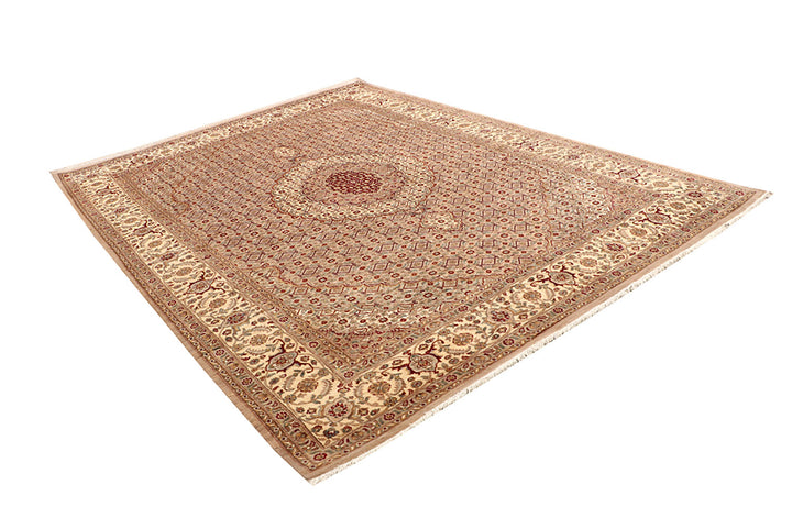 Peach Puff Tabriz 8' x 10' 8 - No. 68580 - ALRUG Rug Store