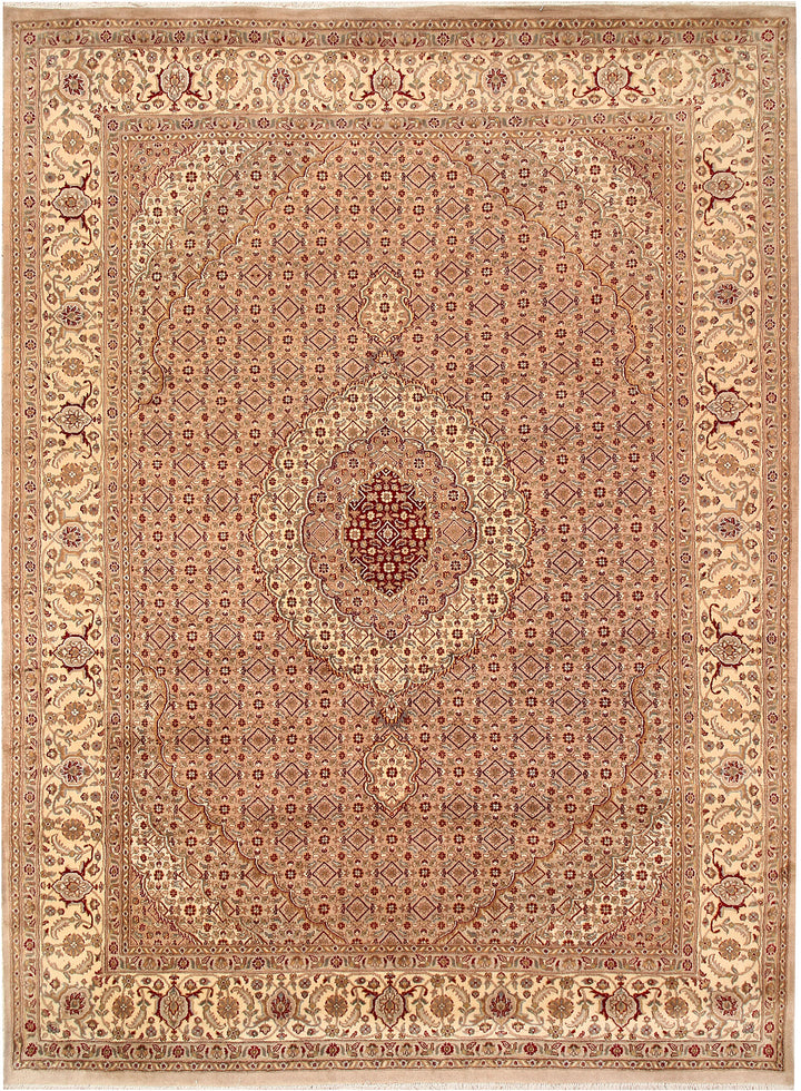 Peach Puff Tabriz 8' x 10' 8 - No. 68580 - ALRUG Rug Store
