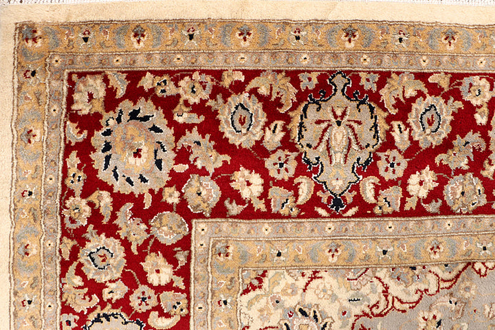 Blanched Almond Isfahan 7' 11 x 10' 4 - No. 68583 - ALRUG Rug Store