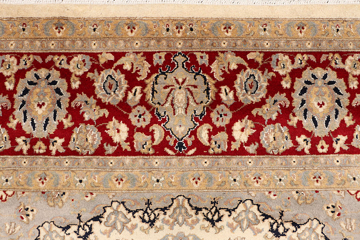Blanched Almond Isfahan 7' 11 x 10' 4 - No. 68583 - ALRUG Rug Store