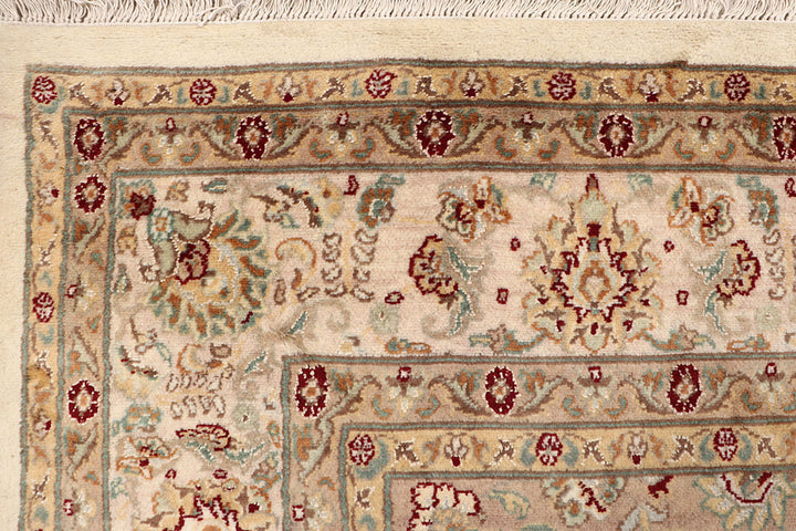 Blanched Almond Isfahan 7' 10 x 9' 11 - No. 68586 - ALRUG Rug Store