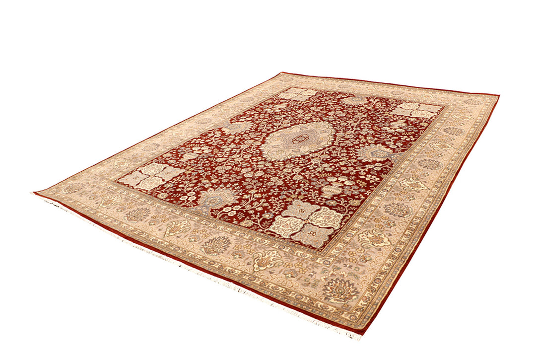 Dark Red Isfahan 7' 10 x 10' 4 - No. 68587 - ALRUG Rug Store