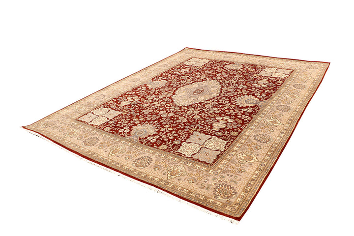 Dark Red Isfahan 7' 10 x 10' 4 - No. 68587 - ALRUG Rug Store