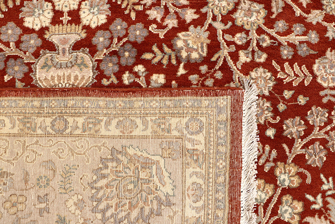 Dark Red Isfahan 7' 10 x 10' 4 - No. 68587 - ALRUG Rug Store