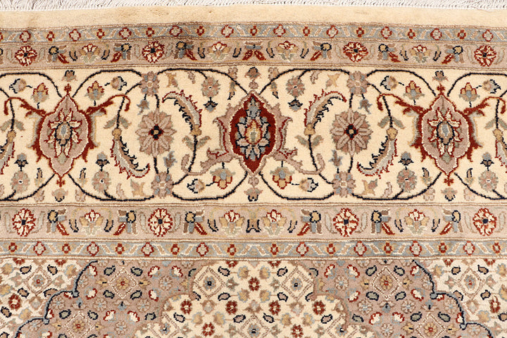Blanched Almond Tabriz 7' 11 x 11' 2 - No. 68588 - ALRUG Rug Store