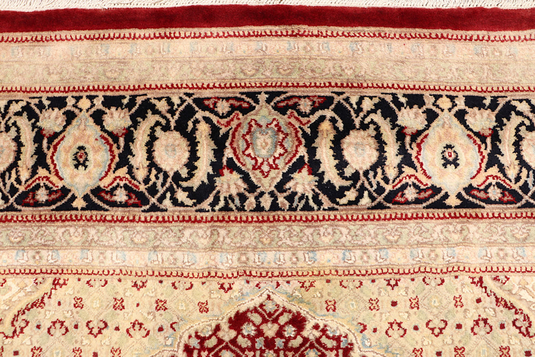 Dark Red Tabriz 8' x 10' 1 - No. 68589 - ALRUG Rug Store