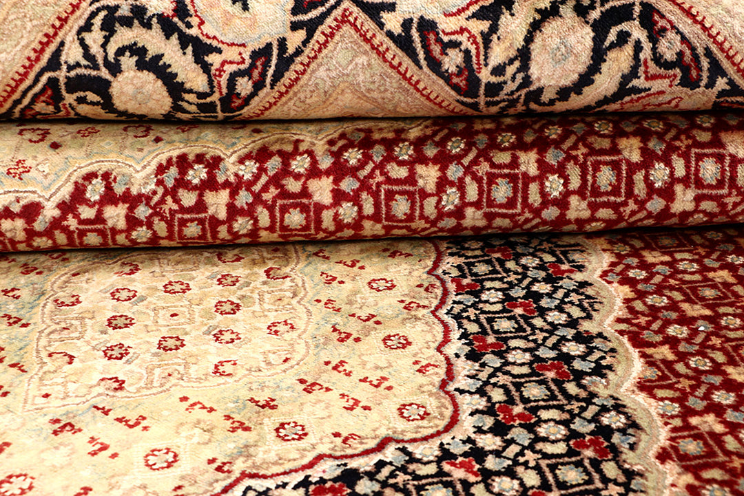 Dark Red Tabriz 8' x 10' 1 - No. 68589 - ALRUG Rug Store