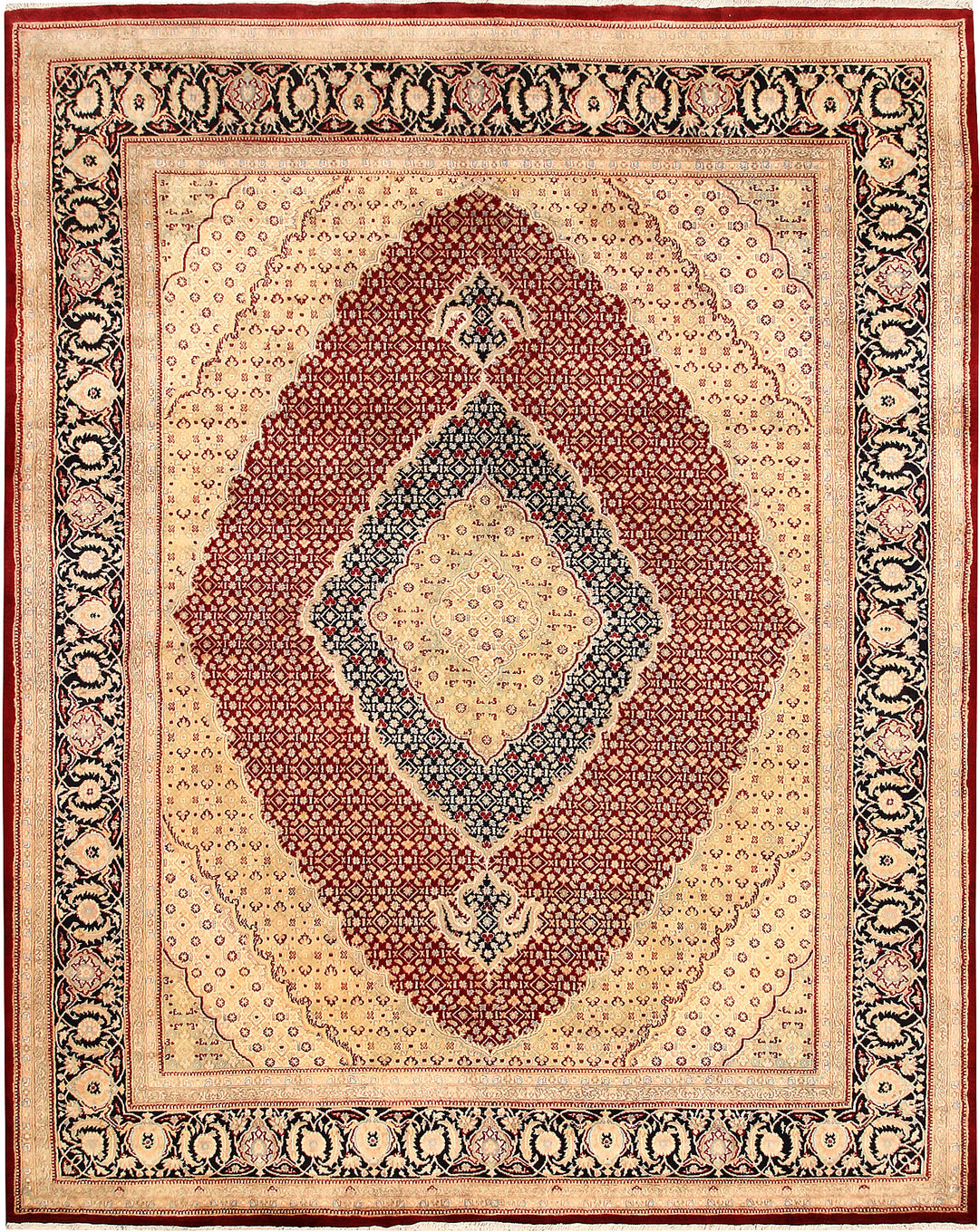 Dark Red Tabriz 8' x 10' 1 - No. 68589 - ALRUG Rug Store