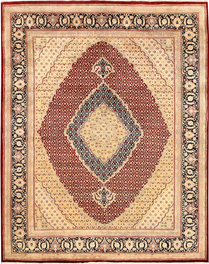 Dark Red Tabriz 8' x 10' 1 - No. 68589 - ALRUG Rug Store