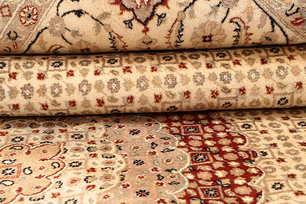 Blanched Almond Tabriz 7' 11 x 11' 2 - No. 68591 - ALRUG Rug Store