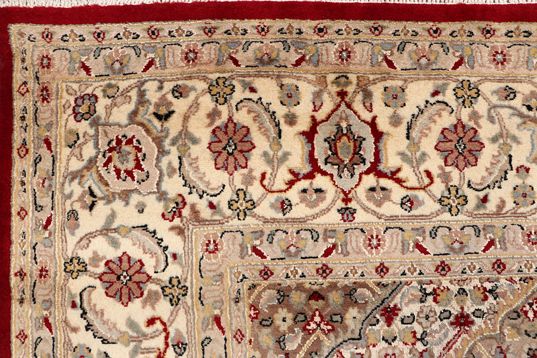 Firebrick Tabriz 7' 10 x 11' 5 - No. 68592 - ALRUG Rug Store