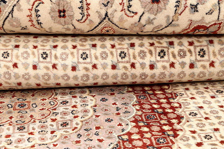 Blanched Almond Tabriz 7' 9 x 10' 11 - No. 68593 - ALRUG Rug Store