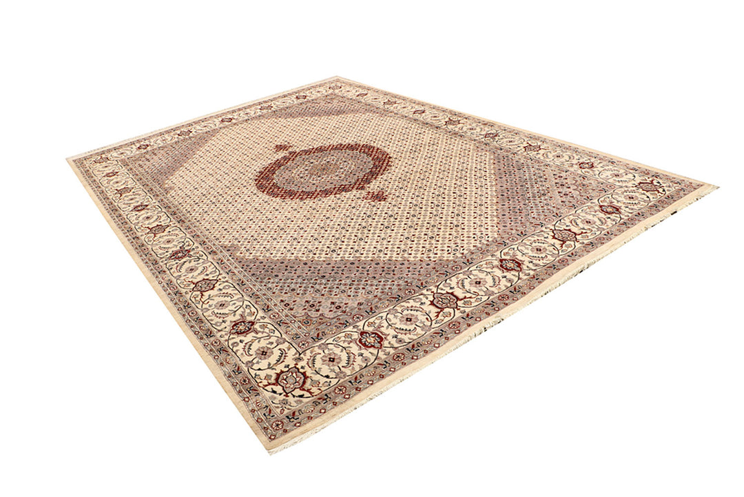 Blanched Almond Tabriz 7' 9 x 10' 11 - No. 68593 - ALRUG Rug Store