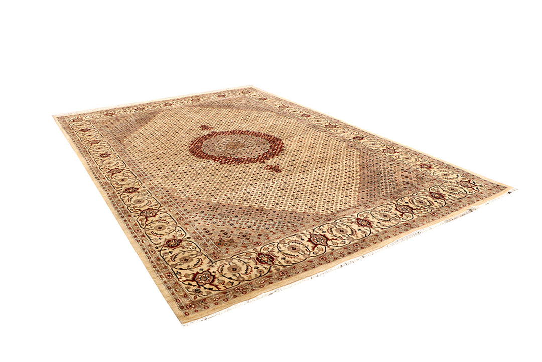 Blanched Almond Tabriz 7' 9 x 11' 3 - No. 68594 - ALRUG Rug Store