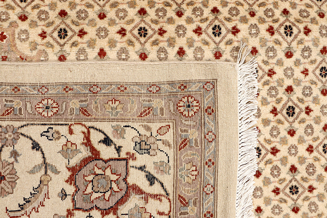 Blanched Almond Tabriz 7' 9 x 11' 3 - No. 68594 - ALRUG Rug Store