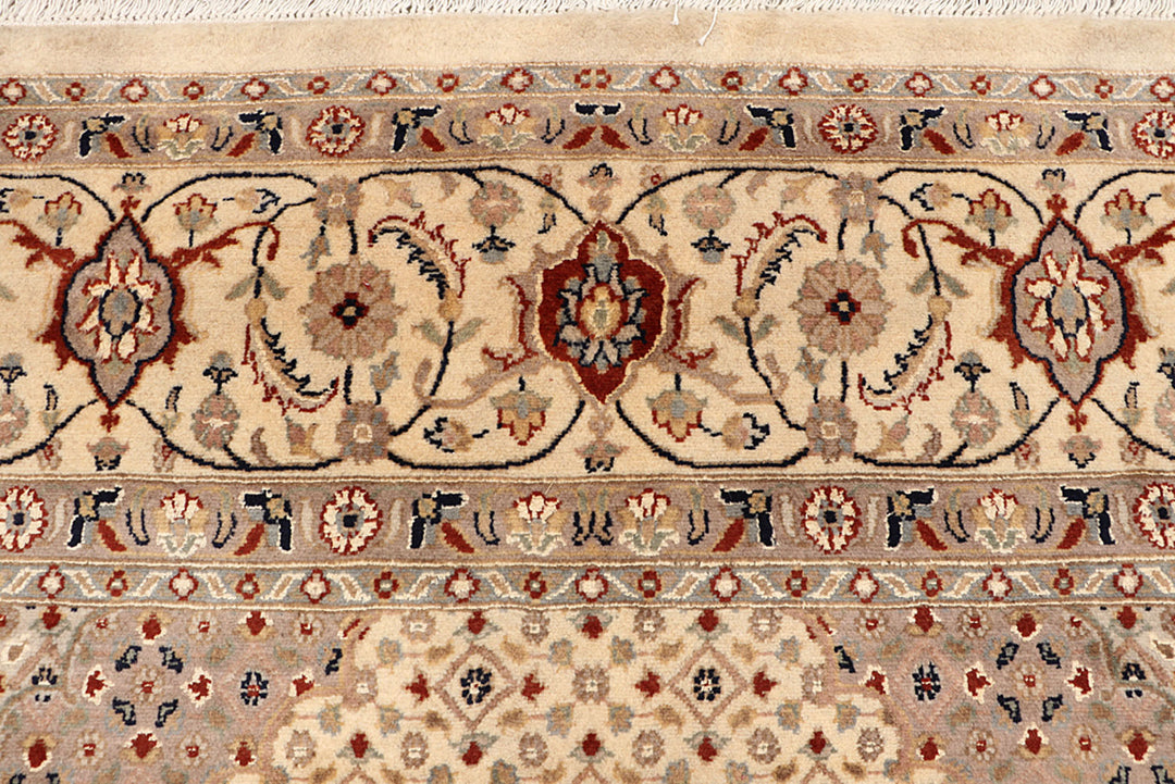 Blanched Almond Tabriz 7' 11 x 11' 4 - No. 68595 - ALRUG Rug Store