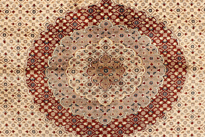 Blanched Almond Tabriz 7' 11 x 11' 4 - No. 68595 - ALRUG Rug Store