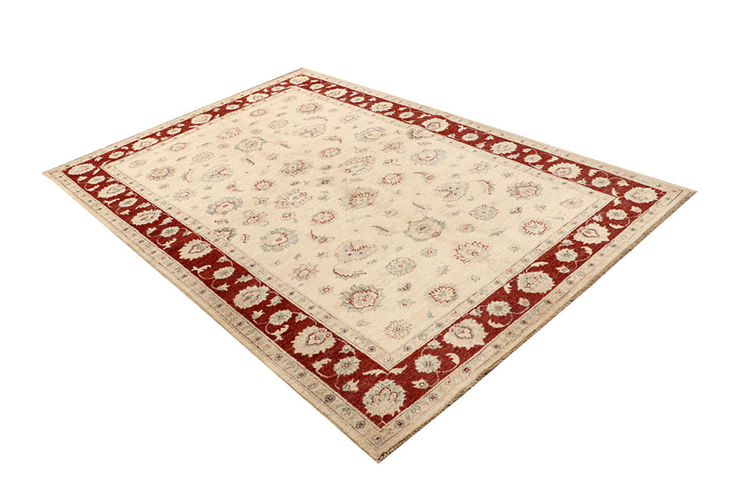 Cornsilk Ziegler 5' 4 x 7' 9 - No. 68598 - ALRUG Rug Store