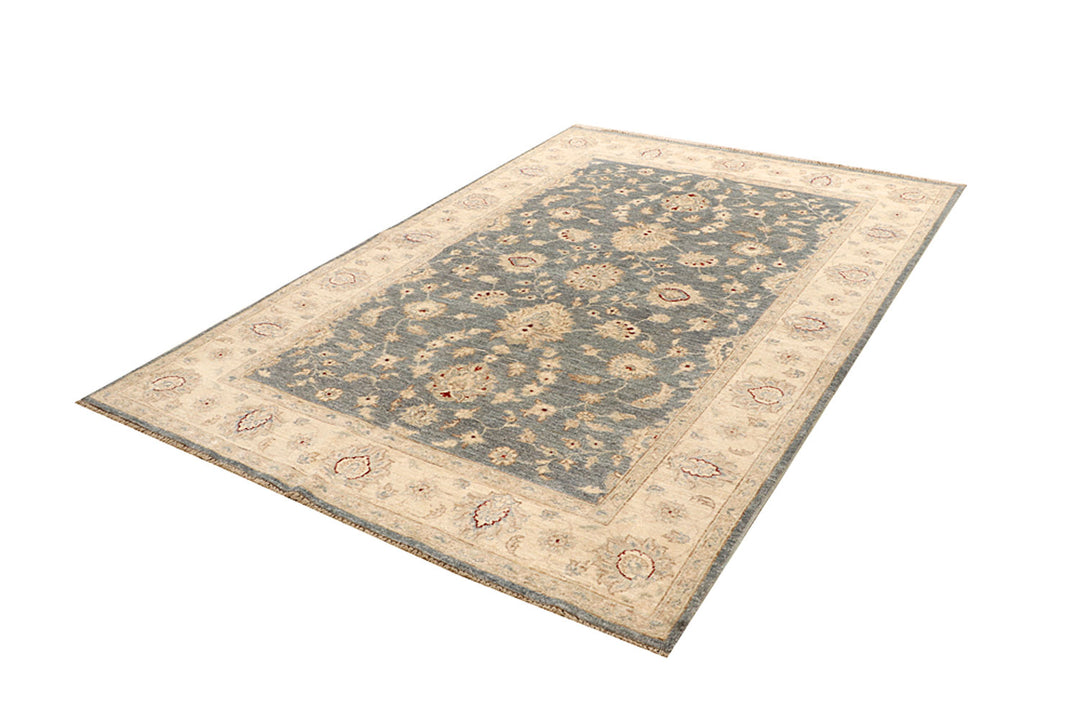 Dark Grey Ziegler 5' 5 x 7' 10 - No. 68599 - ALRUG Rug Store