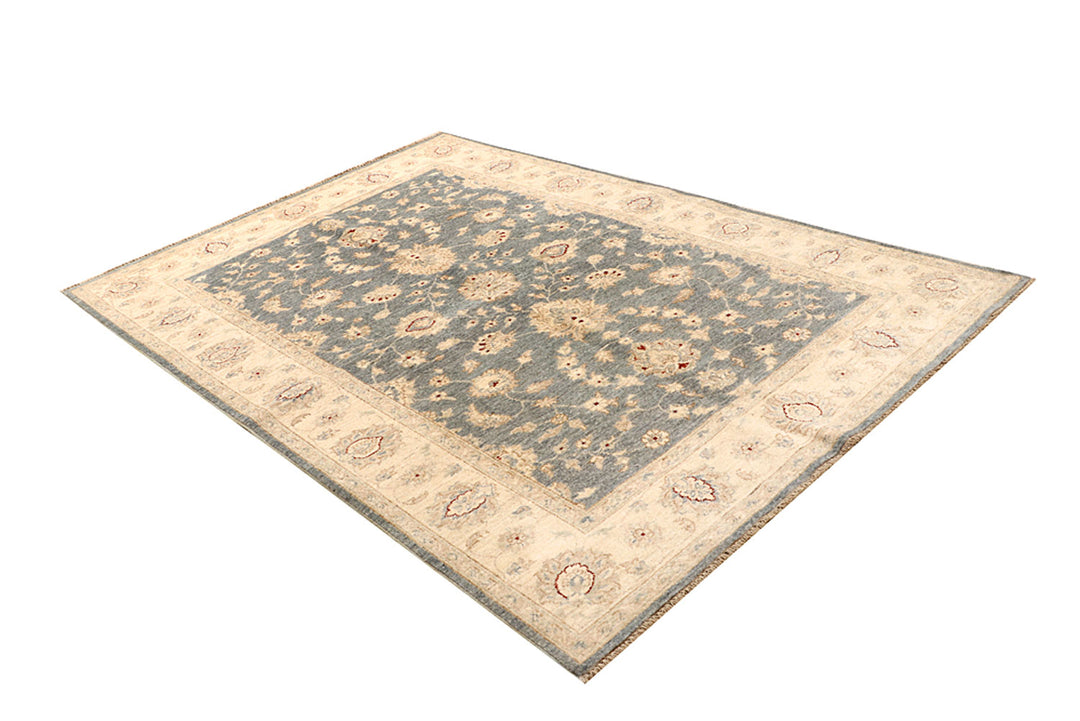 Dark Grey Ziegler 5' 5 x 7' 10 - No. 68599 - ALRUG Rug Store