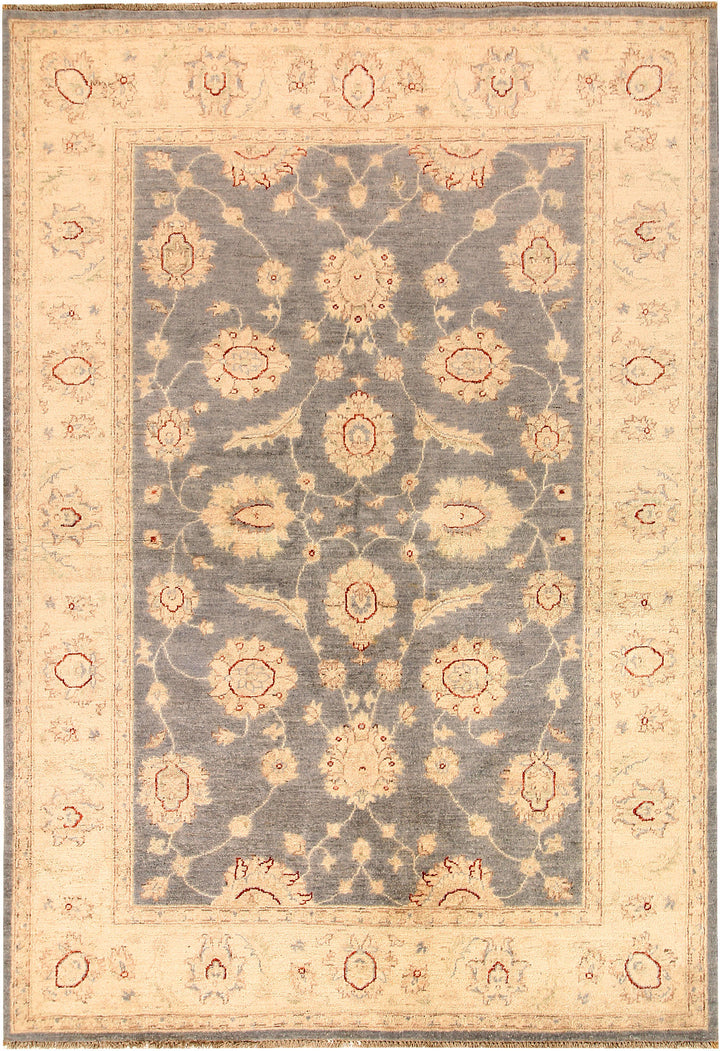 Dark Grey Oushak 5' 4 x 7' 9 - No. 68604 - ALRUG Rug Store
