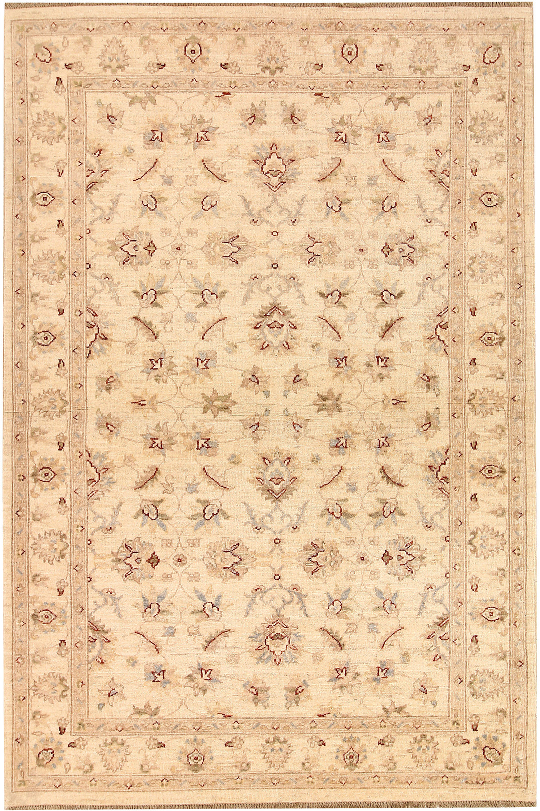 Blanched Almond Ziegler 4' 7 x 6' 11 - No. 68606 - ALRUG Rug Store