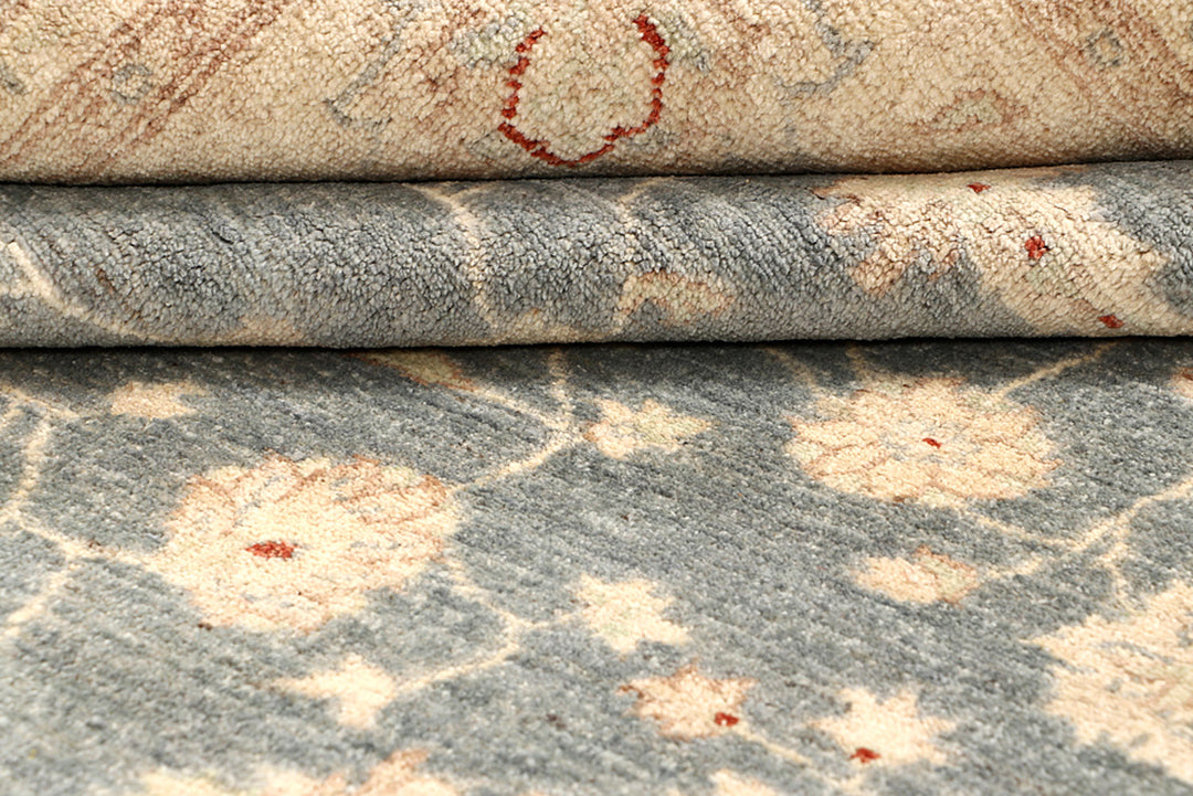 Slate Grey Ziegler 6' 3 x 9' 10 - No. 68611 - ALRUG Rug Store