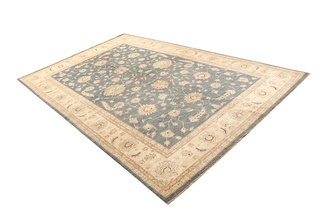Slate Grey Ziegler 6' 3 x 9' 10 - No. 68611 - ALRUG Rug Store