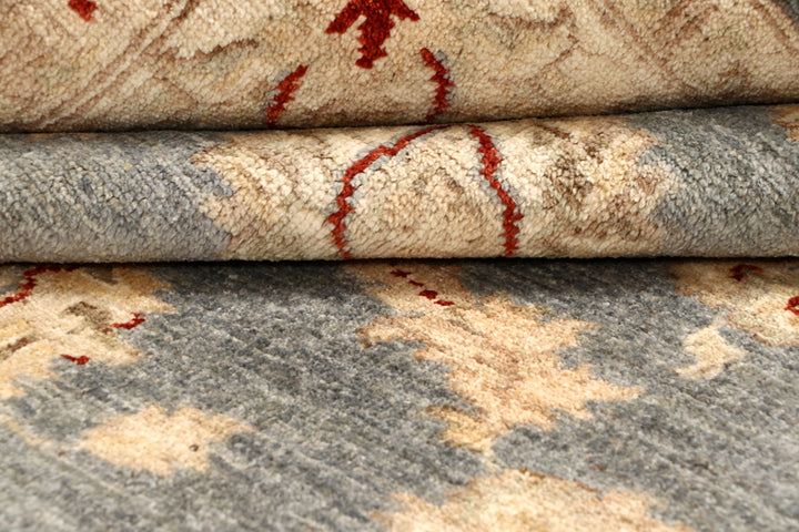 Dark Grey Oushak 6' 7 x 9' 7 - No. 68612 - ALRUG Rug Store