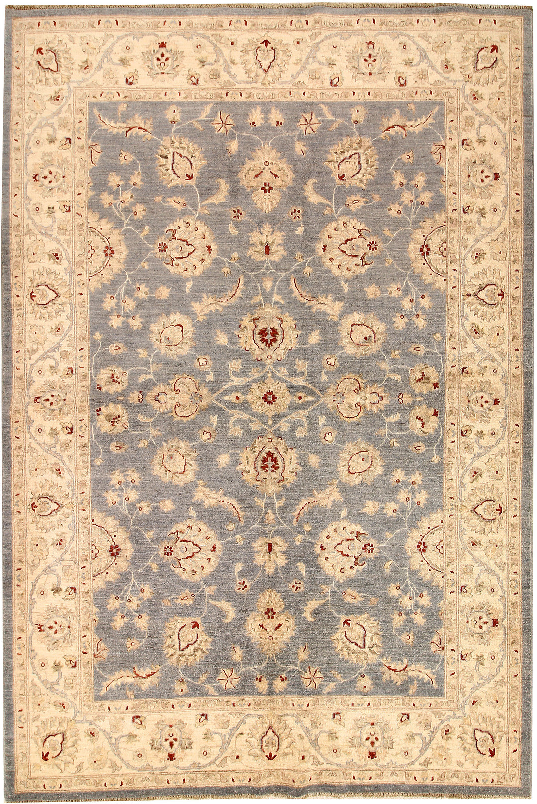 Dark Grey Oushak 6' 7 x 9' 7 - No. 68612 - ALRUG Rug Store